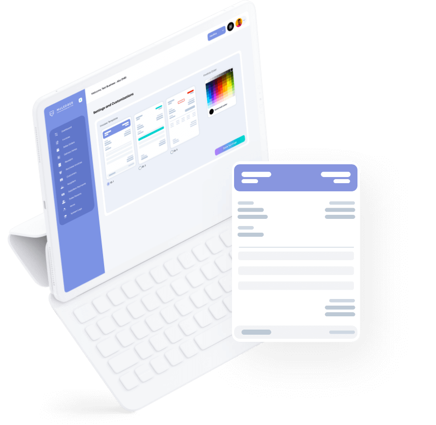 Create customized invoices